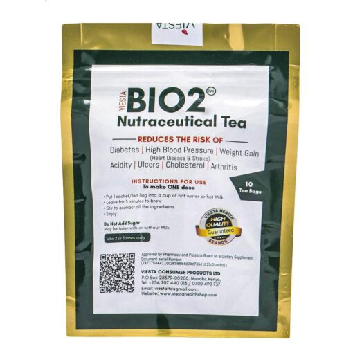 BIO2 Nutraceutical Tea - 20 Teabag Sachets